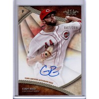 Cody Reed Cincinnati Reds Signed 2017 Topps Tier One Card #BOA-CRD /300