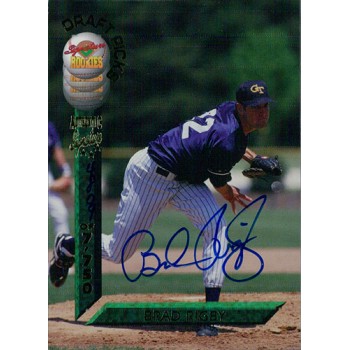 Brad Rigby Signed 1994 Signature Rookies Baseball Card #34 /7750