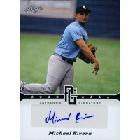 Michael Rivera Signed 2013 Leaf Perfect Game Baseball Card #A-MR2
