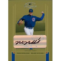 Russ Rohlicek Chicago Cubs Signed 2005 Donruss Classic Card /1200 #208