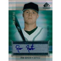 Ryan Royster Tampa Bay Rays Signed 2004 Upper Deck SP Prospects Card #425