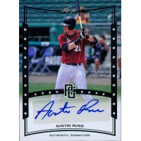 Austin Russ Signed 2014 Leaf Perfect Game Baseball Card #A-AR1