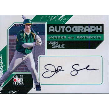 Josh Sale Signed 2011 ITG Heroes and Prospects Silver Edition Card #A-JSA