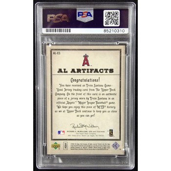Ervin Santana Signed 2006 Upper Deck AL Artifacts Card #AL-ES PSA Authenticated