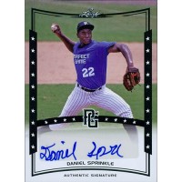Daniel Sprinkle Signed 2014 Leaf Perfect Game Baseball Card #A-DS1