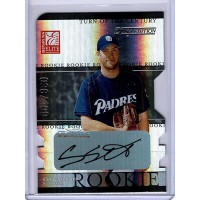 Cory Stewart Padres Signed 2003 Donruss Elite Extra Edition Card 38/100 #22