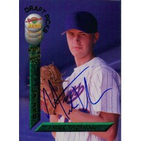 Mike Thurman Signed 1994 Signature Rookies Baseball Card #29 /7750