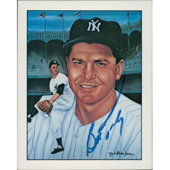 Bob Turley Signed 1983 TCMA 50 Years of Yankee All Stars Card #49 JSA Authentic Bob Turley Signed 1983 TCMA 50 Years of Yankee All Stars Card #49 JSA Authentic