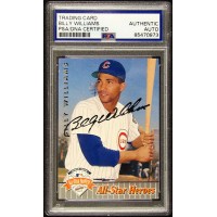 Billy Williams Chicago Cubs Signed 1992 Upper Deck Card #47 PSA Authenticated