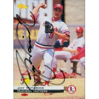 Jay Witasick St Louis Cardinals Signed 1994 Classic Games Card JSA Authenticated