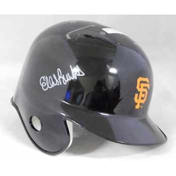 Ellis Burks San Francisco Giants Signed Mini Helmet JSA Authenticated