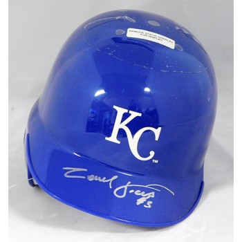 Carlos Febles Kansas City Royals Signed Mini Helmet JSA Authenticated