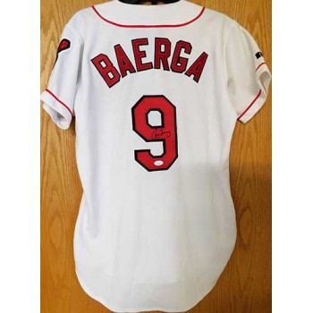 Carlos Baerga Signed Cleveland Indians Authentic Jersey JSA Authenticated