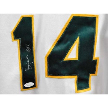 Ben Grieve Oakland Athletics Signed Authentic Jersey JSA Authenticated