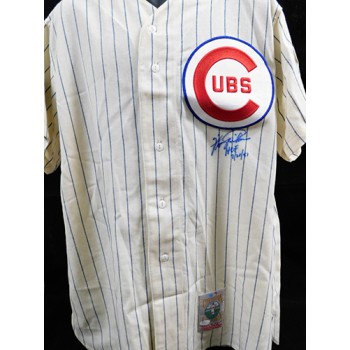 Ferguson Fergie Jenkins Chicago Cubs Signed Authentic Jersey JSA Authenticated