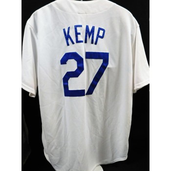 Matt Kemp Los Angeles Dodgers Signed Replica Jersey JSA Authenticated