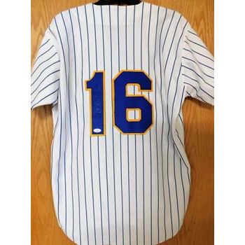 Pat Listach Signed Milwaukee Brewers Authentic Jersey JSA Authenticated