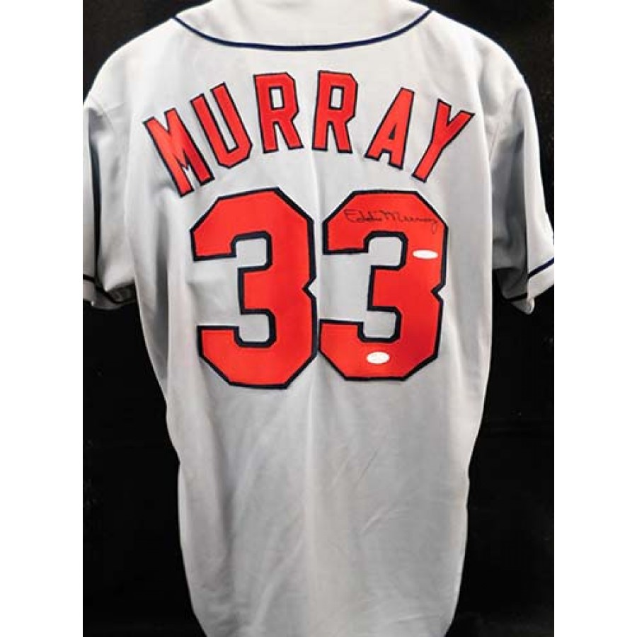 Eddie Murray Cleveland Indians Signed Authentic Jersey JSA