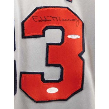 Eddie Murray Cleveland Indians Signed Authentic Jersey JSA Authenticated