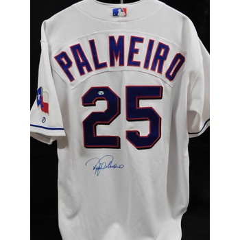 Rafael Palmeiro Texas Rangers Signed Authentic Jersey JSA Authenticated