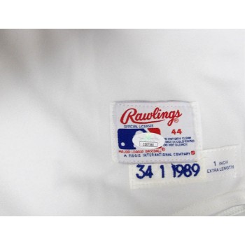 Nolan Ryan Texas Rangers Signed Rawlings Authentic Jersey JSA Authentic Bleeding