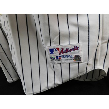 Javier Vasquez New York Yankees Signed Authentic Jersey MLB Authenticated