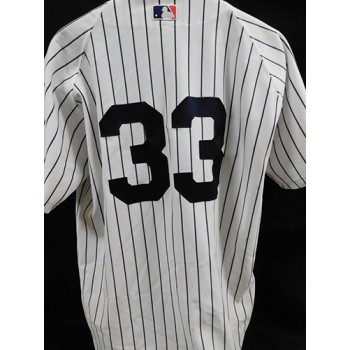 Javier Vasquez New York Yankees Signed Authentic Jersey MLB Authenticated