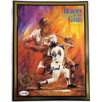 Hank Aaron Signed 1994 Heroes Of The Game Collector's Edition Magazine JSA Auth