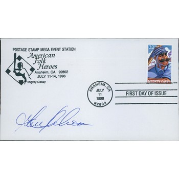 Garret Anderson Anaheim Angels Signed First Day Issue Cachet JSA Authenticated