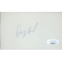 Doug Bird Kansas City Royals Signed 3x5 Index Card JSA Authenticated Doug Bird Kansas City Royals Signed 3x5 Index Card JSA Authenticated