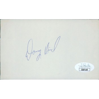 Doug Bird Kansas City Royals Signed 3x5 Index Card JSA Authenticated Doug Bird Kansas City Royals Signed 3x5 Index Card JSA Authenticated