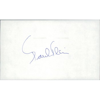 Paul Blair Baltimore Orioles Signed 3x5 Index Card PSA Authenticated