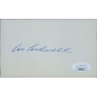 Don Cardwell Mets Phillies Cubs Pirates Signed 3x5 Index Card JSA Authenticated
