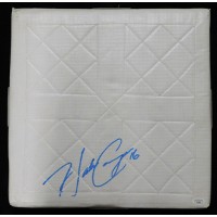 Hank Conger Signed Full Size Replica Baseball Base JSA Authenticated