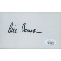 Bill Consolo Boston Red Sox Signed 3x5 Index Card JSA Authenticated