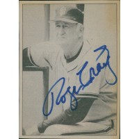 Roger Craig San Francisco Giants Signed 2.5x3.25 Cut Page Photo JSA Authentic