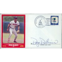 Doug DeCinces California Angels Signed First Day Issue Cachet JSA Authenticated