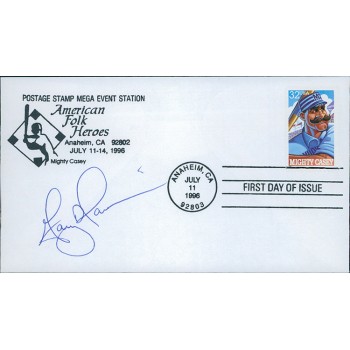 Gary DiSarcina Anaheim Angels Signed First Day Issue Cachet JSA Authenticated