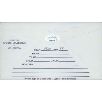 Jim Dorsey Boston Red Sox Signed Envelope JSA Authenticated