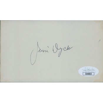 Jim Dyck Baltimore Orioles Signed 3x5 Index Card JSA Authenticated Jim Dyck Baltimore Orioles Signed 3x5 Index Card JSA Authenticated
