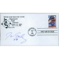Damion Easley Detroit Tigers Signed First Day Issue Cachet JSA Authenticated