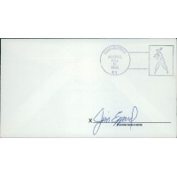Jim Eppard California Angels Signed Envelope JSA Authenticated