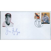 Jorge Fabregas Anaheim Angels Signed First Day Issue Cachet JSA Authenticated