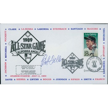 Bob Feller Signed 1989 All Star Game First Day Issue Cachet JSA Authenticated