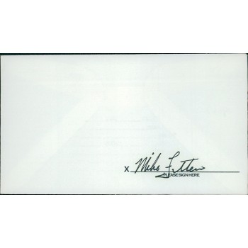 Mike Fetters Arizona Diamondbacks Signed Envelope JSA Authenticated