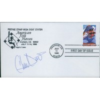 Chuck Finley Anaheim Angels Signed First Day Issue Cachet JSA Authenticated