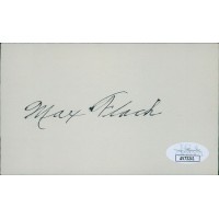 Max Flack Chicago Cubs Signed 3x5 Index Card JSA Authenticated Max Flack Chicago Cubs Signed 3x5 Index Card JSA Authenticated