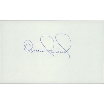Owen Friend Chicago Cubs Signed 3x5 Index Card PSA Authenticated