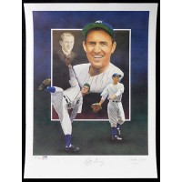 Lefty Gomez New York Yankees Signed 18x24 Lithograph 24/50 PSA Authenticated