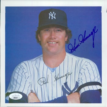 Goose Gossage New York Yankees Signed 8x8 Photo Page JSA Authenticated